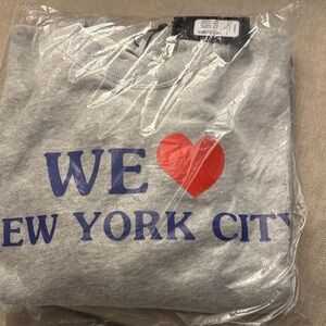 NWT rag & bone gray sweatshirt small
